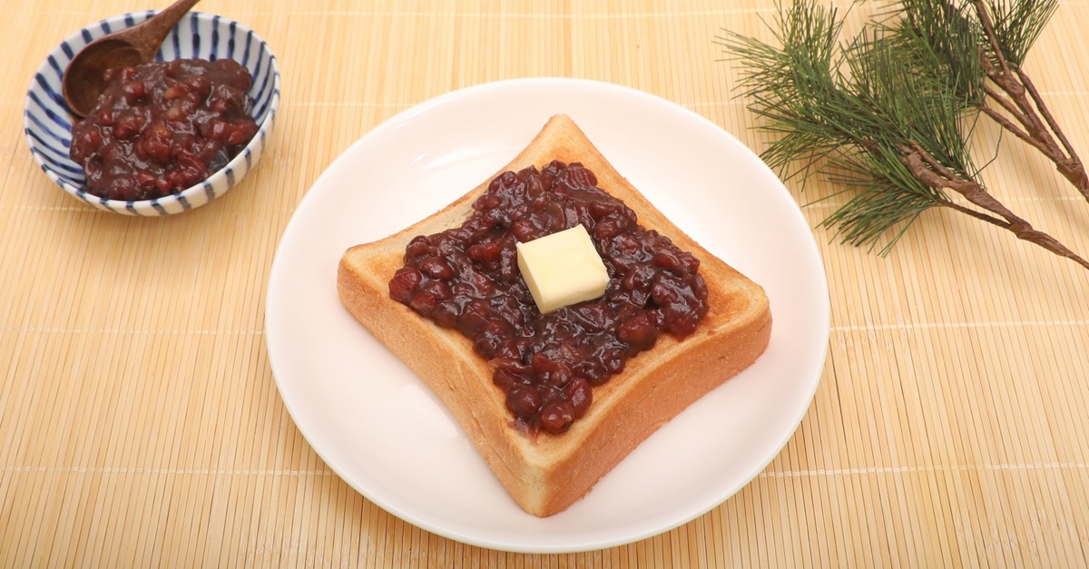 小倉トーストの写真