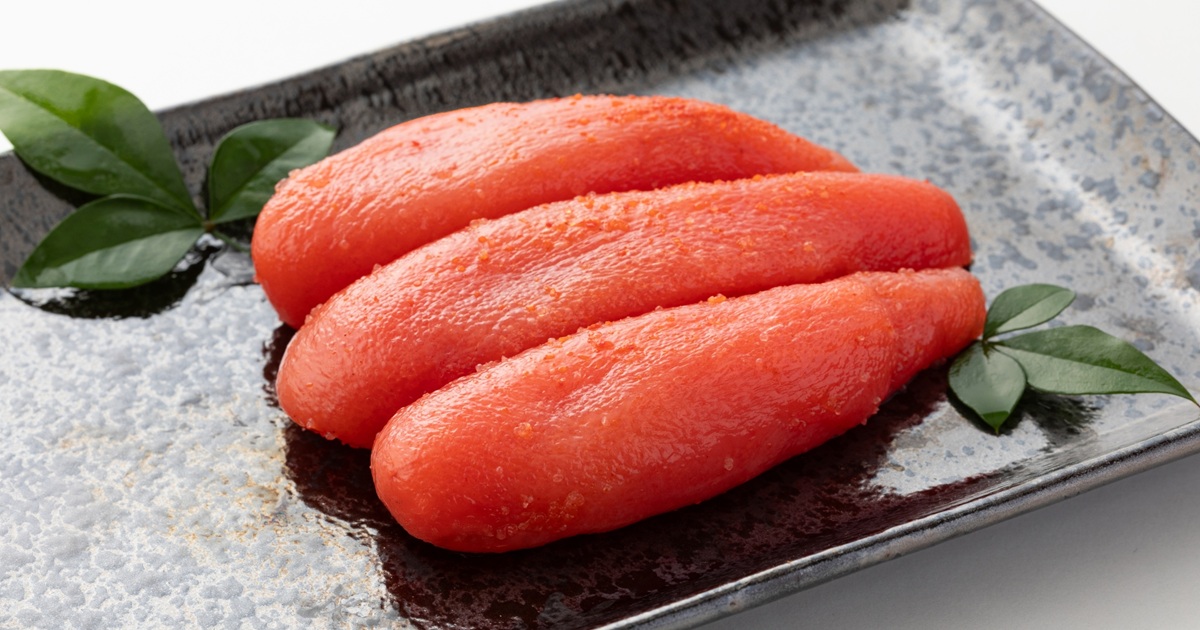 明太子が3つ並んだ画像